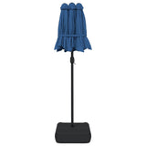 vidaXL Parasol à double tête vert 316x240 cm