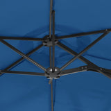 vidaXL Parasol à double tête vert 316x240 cm