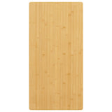 vidaXL Dessus de table 40x80x2,5 cm bambou