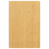 vidaXL Dessus de table 60x100x4 cm bambou