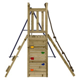 vidaXL Aire de jeux d'extérieur bois de pin imprégné