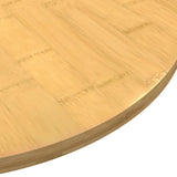 vidaXL Dessus de table Ø40x1,5 cm bambou