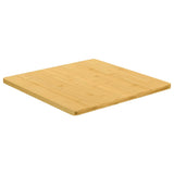 vidaXL Dessus de table 50x50x1,5 cm bambou