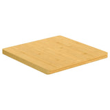 vidaXL Dessus de table 60x60x2,5 cm bambou