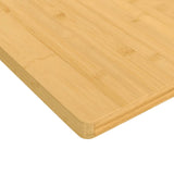 vidaXL Dessus de table 60x60x2,5 cm bambou