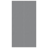 vidaXL Bâche de piscine gris clair 420x220 cm géotextile polyester