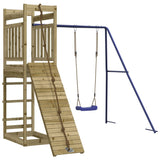 vidaXL Aire de jeux d'extérieur bois de pin imprégné