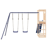 vidaXL Ensemble de jeu d'extérieur bois de pin massif