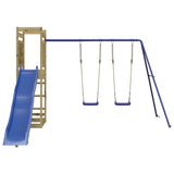 vidaXL Ensemble de jeu d'extérieur bois de pin massif
