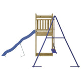 vidaXL Ensemble de jeu d'extérieur bois de pin massif