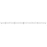 vidaXL Clôture en treillis métallique et ancrage anthracite 0,8x25 m