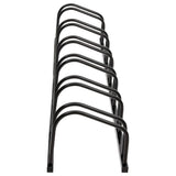 vidaXL Porte-vélos pour 5 vélos acier galvanisé