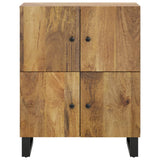 vidaXL Buffet avec 4 portes 60x33x75 cm bois massif de manguier