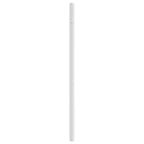 vidaXL Tête de lit métal blanc 200 cm