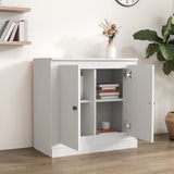 vidaXL Buffet gris béton 70x35,5x67,5 cm bois d'ingénierie