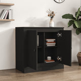 vidaXL Buffet gris béton 70x35,5x67,5 cm bois d'ingénierie