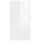 vidaXL Buffet gris béton 70x35,5x67,5 cm bois d'ingénierie