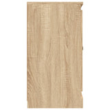 vidaXL Buffet gris béton 70x35,5x67,5 cm bois d'ingénierie
