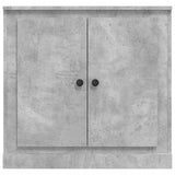vidaXL Buffet gris béton 70x35,5x67,5 cm bois d'ingénierie