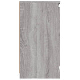 vidaXL Buffet gris béton 70x35,5x67,5 cm bois d'ingénierie