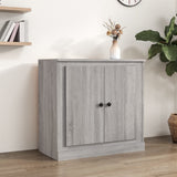 vidaXL Buffet gris béton 70x35,5x67,5 cm bois d'ingénierie