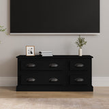 vidaXL Meuble TV gris béton 100x35,5x45 cm bois d'ingénierie