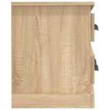 vidaXL Meuble TV gris béton 100x35,5x45 cm bois d'ingénierie