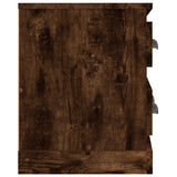 vidaXL Meuble TV gris béton 100x35,5x45 cm bois d'ingénierie