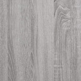 vidaXL Meuble TV gris béton 100x35,5x45 cm bois d'ingénierie