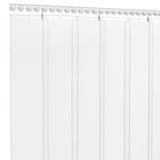 vidaXL Rideau de porte transparent 200 mmx1,6 mm 50 m PVC