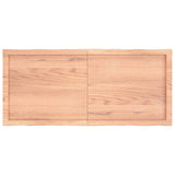 vidaXL Dessus de table bois massif traité bordure assortie