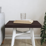 vidaXL Dessus de table bois massif traité bordure assortie