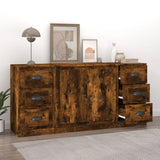 vidaXL Buffets 3 pcs Chêne sonoma Bois d'ingénierie