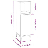 vidaXL Ensemble de meubles salle de bain 3 pcs noir bois d'ingénierie