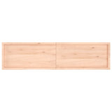 vidaXL Dessus de table 200x50x(2-4) cm bois de chêne massif non traité