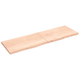 vidaXL Dessus de table 200x60x(2-4) cm bois de chêne massif non traité