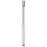 vidaXL Colonne à eau de jardin 100 cm acier inoxydable rond