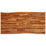 vidaXL Ensemble à manger 3 pcs avec bord vivant bois massif d'acacia