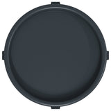 vidaXL Chariots à plantes avec roues 2 pcs gris diamètre 34 cm 35 kg