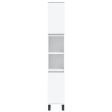 vidaXL Ensemble d'armoires salle de bain 3 pcs blanc bois d'ingénierie