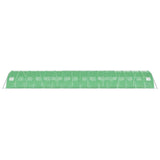 vidaXL Serre avec cadre en acier vert 64 m² 16x4x2 m