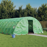 vidaXL Serre avec cadre en acier vert 110 m² 22x5x2,3 m