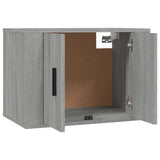 vidaXL Meubles TV muraux 2 pcs noir 57x34,5x40 cm