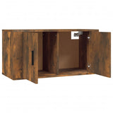 vidaXL Meubles TV muraux 2 pcs noir 57x34,5x40 cm