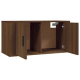 vidaXL Meubles TV muraux 2 pcs noir 57x34,5x40 cm