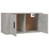 vidaXL Meubles TV muraux 2 pcs noir 57x34,5x40 cm