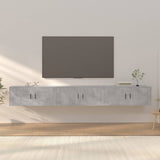 vidaXL Meubles TV muraux 2 pcs noir 57x34,5x40 cm (plusieurs options disponibles)
