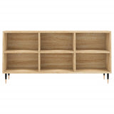 vidaXL Meuble TV chêne sonoma 103,5x30x50 cm bois d'ingénierie