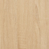 vidaXL Meuble TV chêne sonoma 103,5x30x50 cm bois d'ingénierie