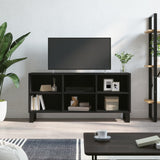 vidaXL Meuble TV noir 103,5x30x50 cm bois d'ingénierie